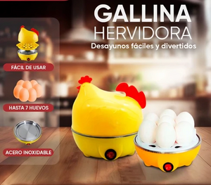 Gallina Hervidora ¡Huevos Perfectos al Instante!